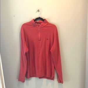 Fish Hippie Red Quarter-Zip Pullover